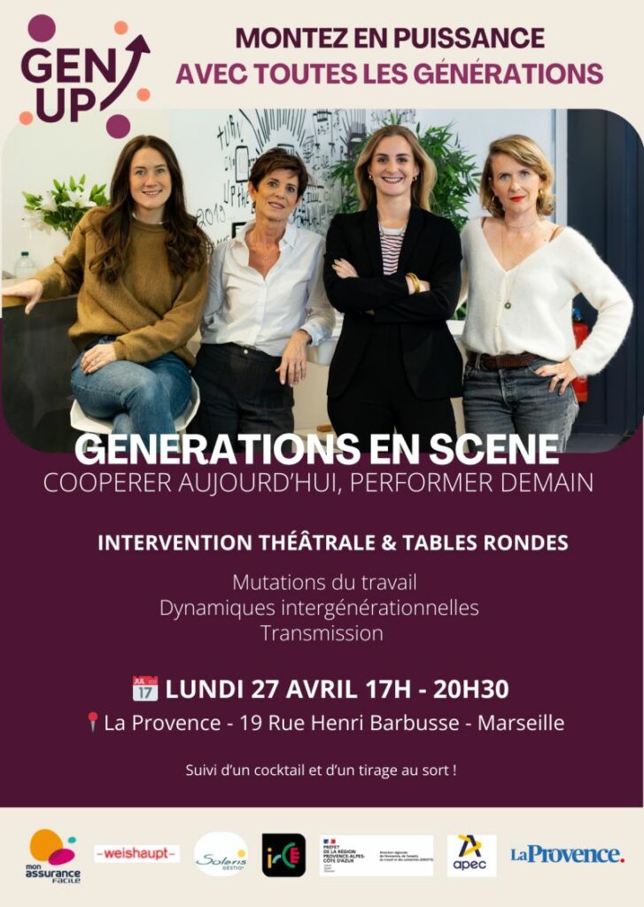 genup - montez en puissance avec toutes les générations